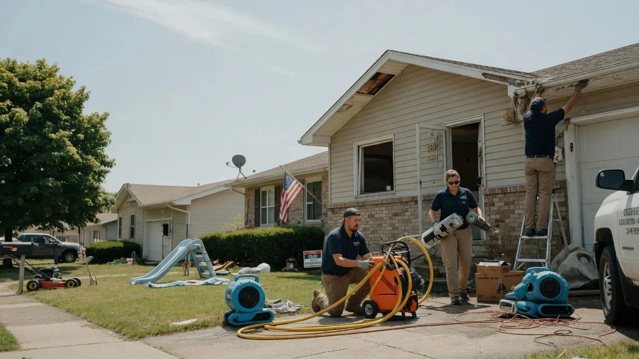 Water Damage Restoration in Wapwallopen, PA near me
